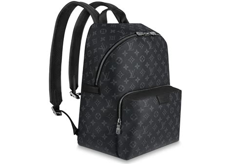 louis vuitton men's black checkered backpack|louis vuitton monogram backpack.